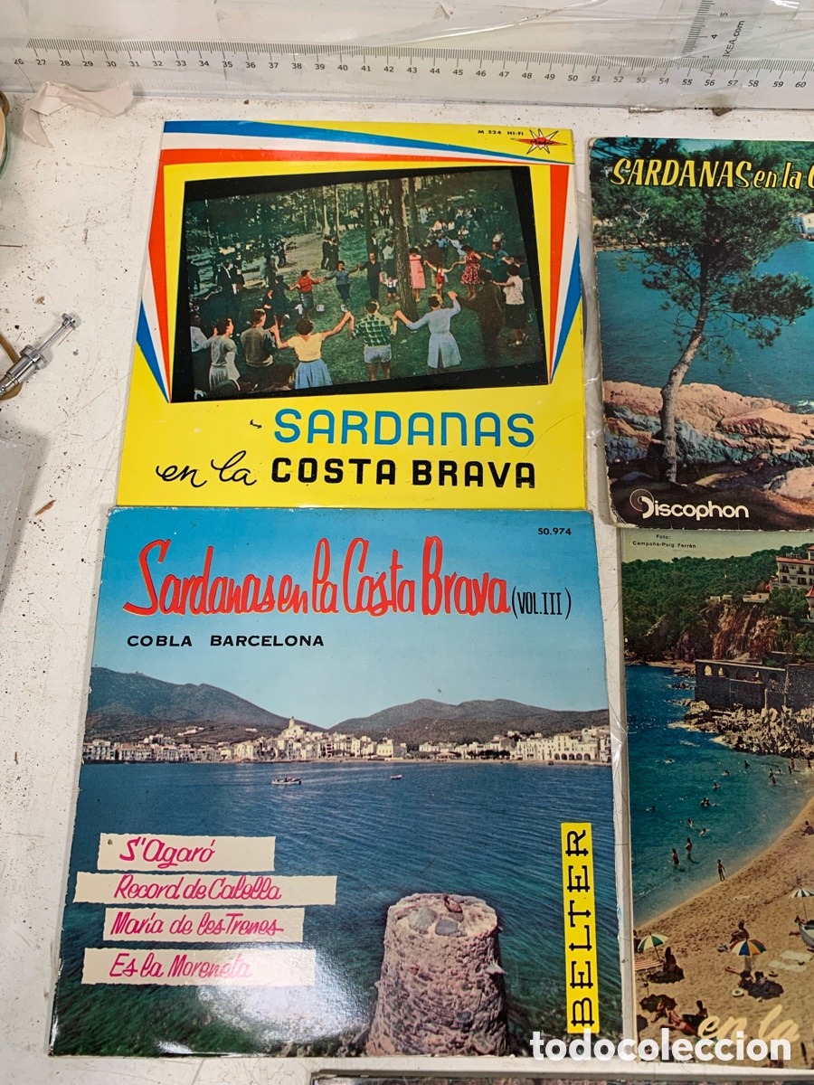 Discos de vinilo: 01_ Lote Eps Sardanas en la Costa Brava - Foto 2