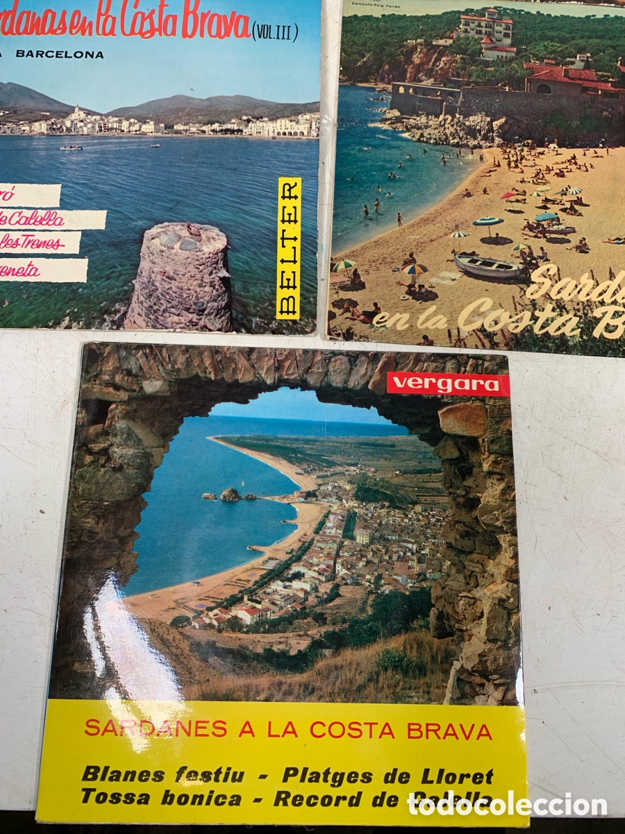 Discos de vinilo: 01_ Lote Eps Sardanas en la Costa Brava - Foto 4