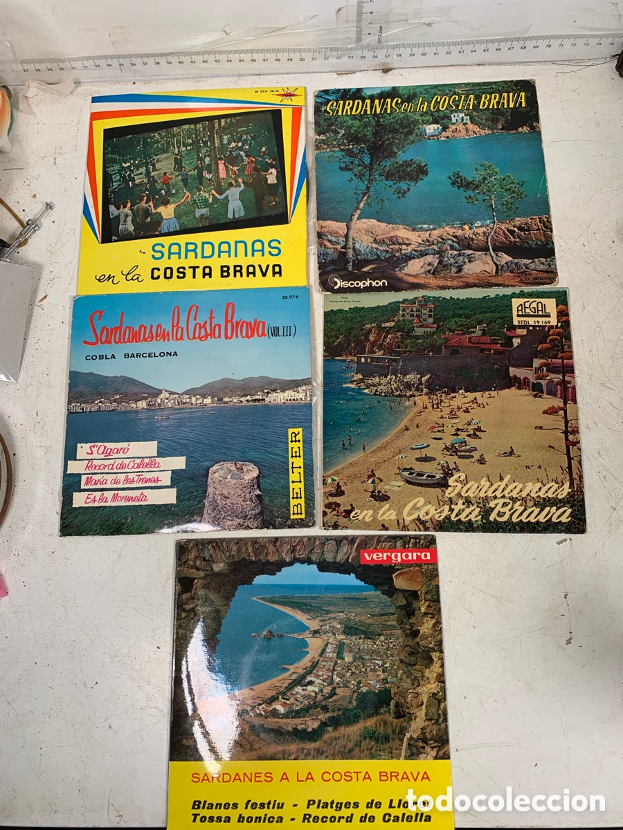 Discos de vinilo: 01_ Lote Eps Sardanas en la Costa Brava - Foto 1