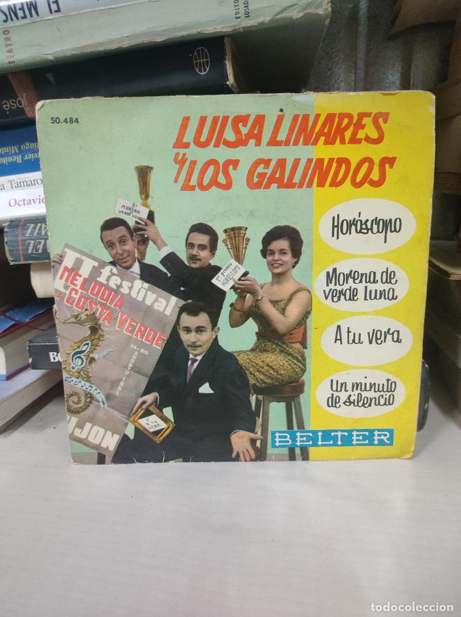 Discos de vinilo: LUISA LINARES Y LOS GALINDOS BELTER - Foto 1