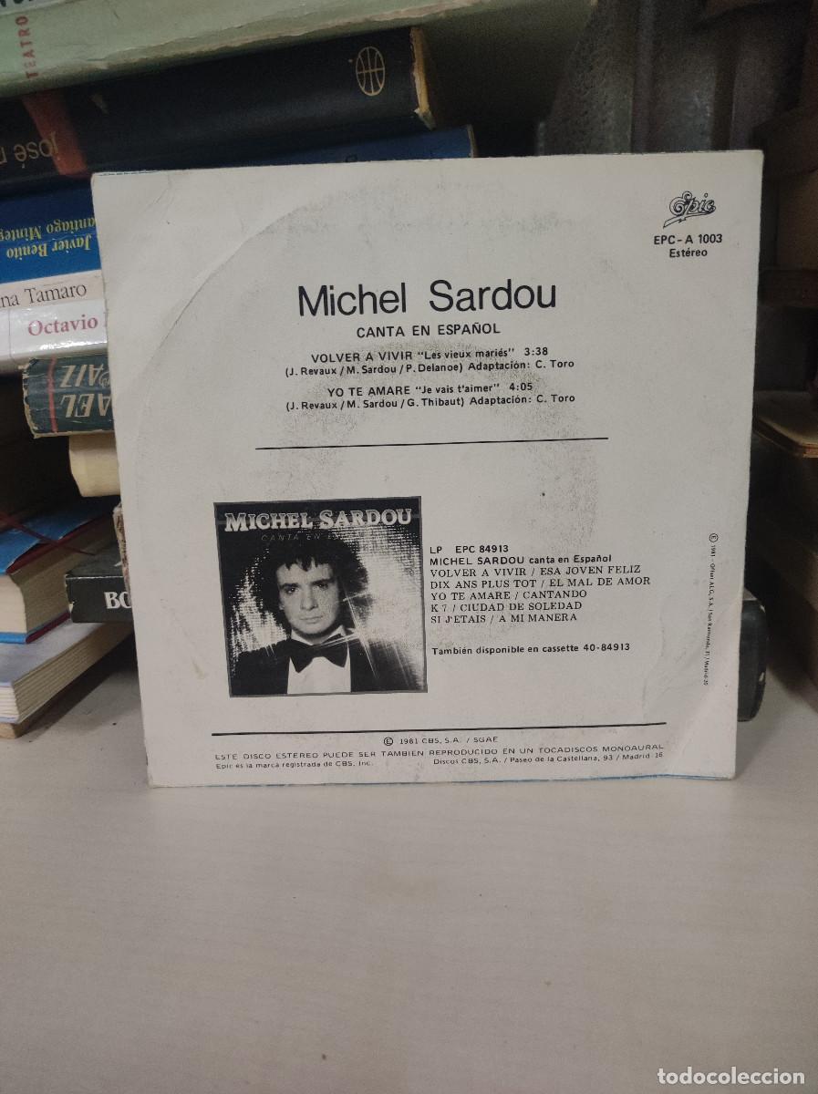 Discos de vinilo: Michel Sardou &ndash; Volver A Vivir - Foto 2