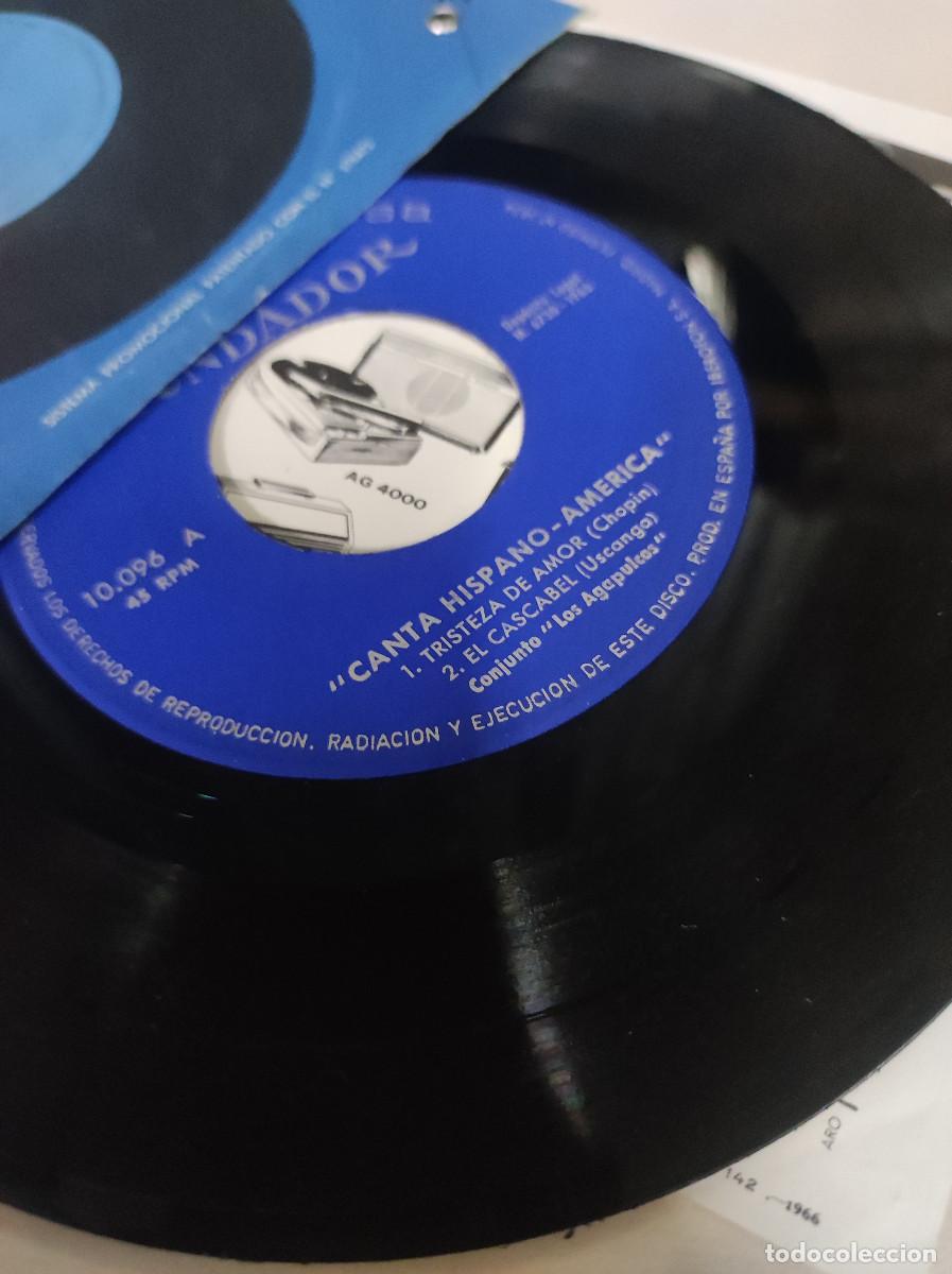 Discos de vinilo: CANTA HISPANO AMERICA TRISTEZA DE AMOR - Foto 2