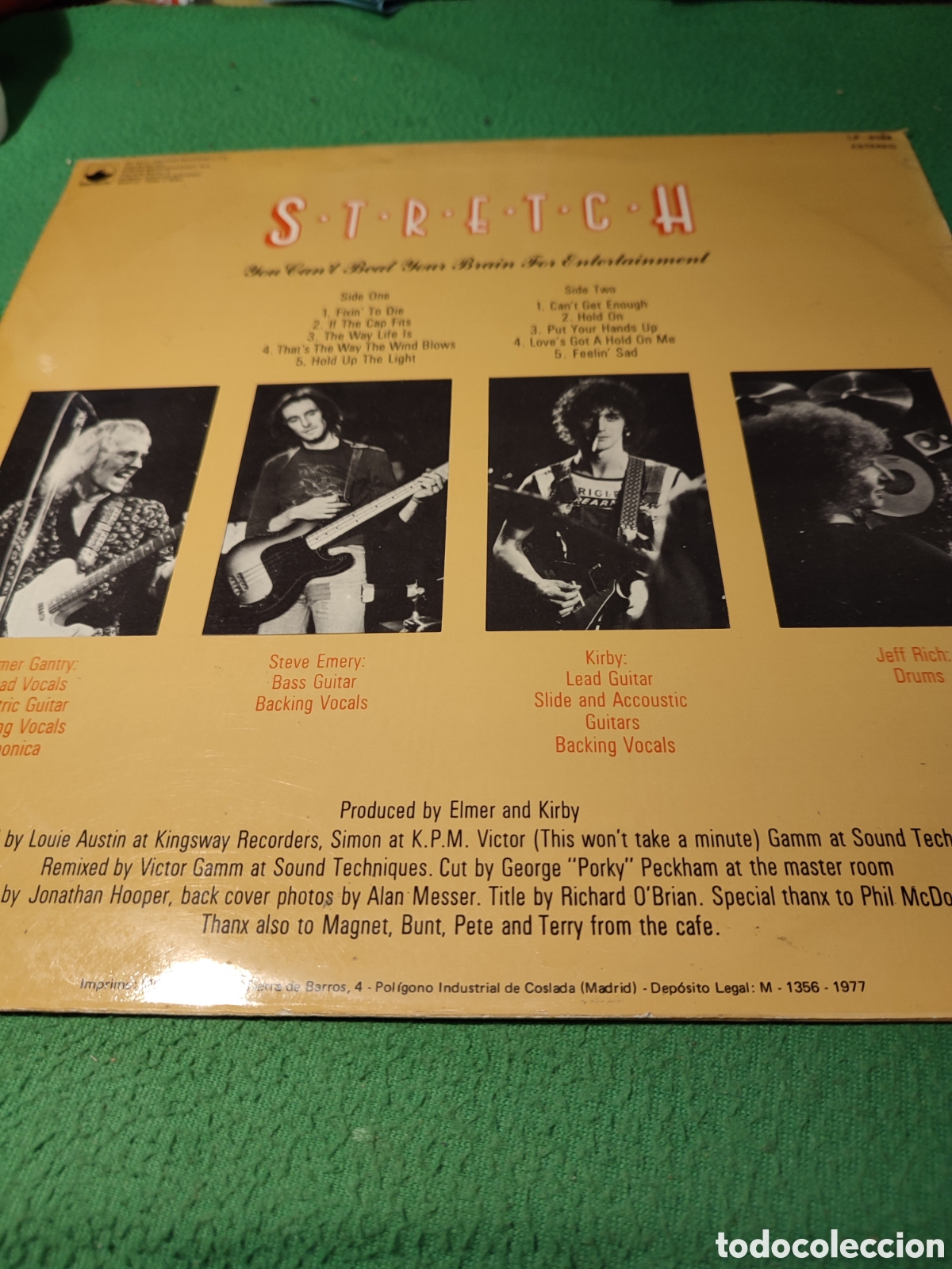 Discos de vinilo: Stretch - You cant Beat your brain ... - Foto 2