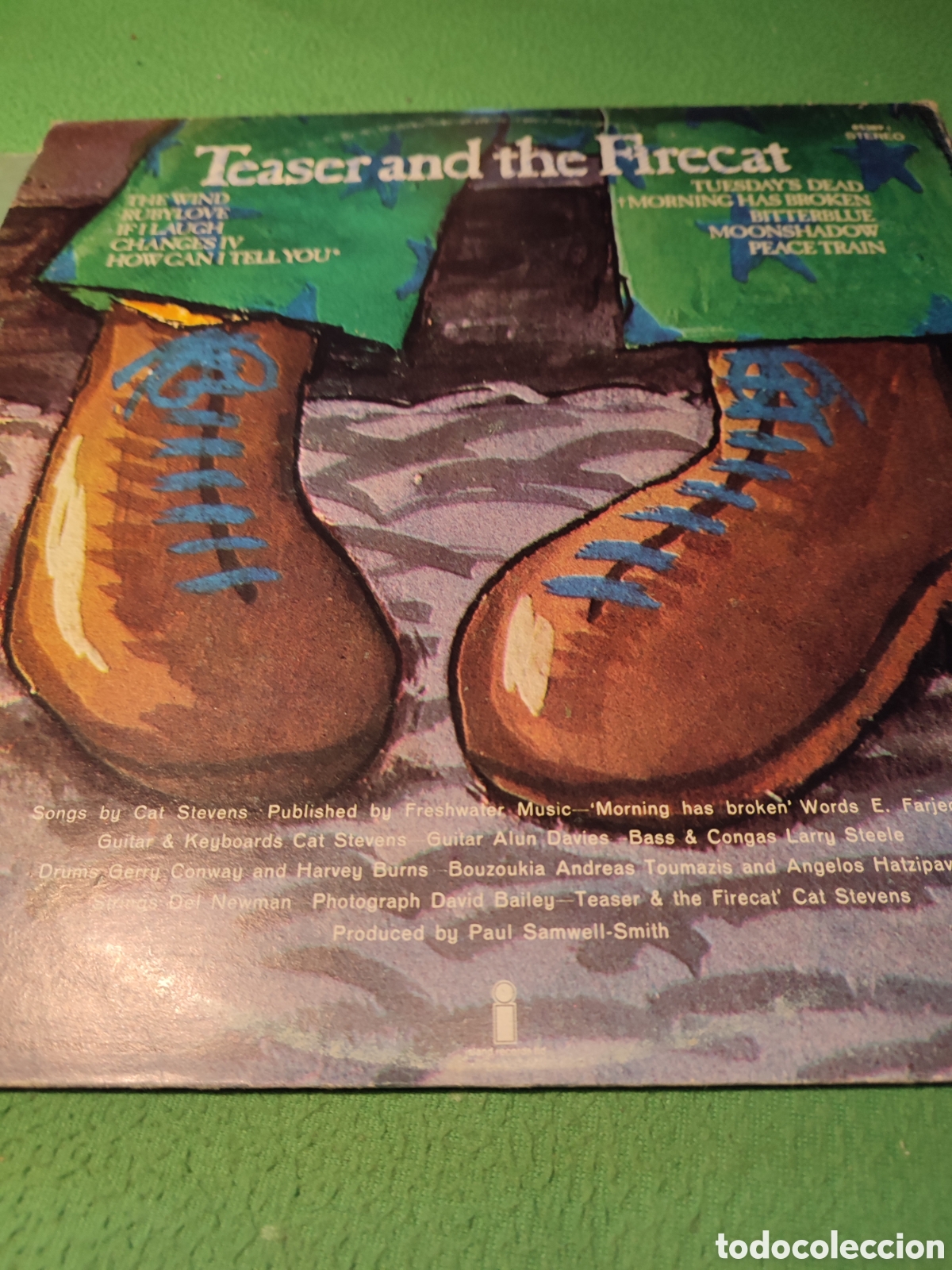 Discos de vinilo: Cat Stevens - Teaser and The firecat - Foto 3