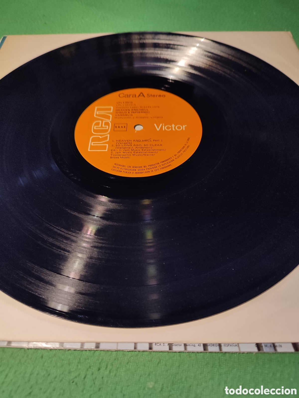 Discos de vinilo: Vangelis - Heaven and Hell - Foto 3