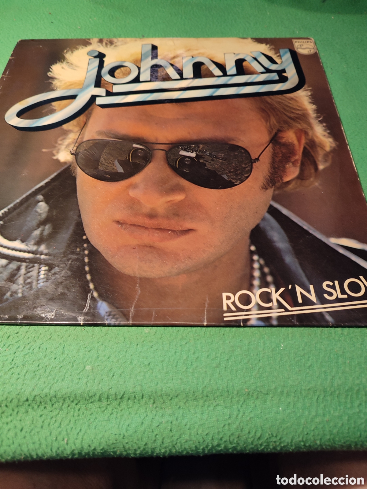 Discos de vinilo: Johnny Hallyday - Rockn slow - Foto 1