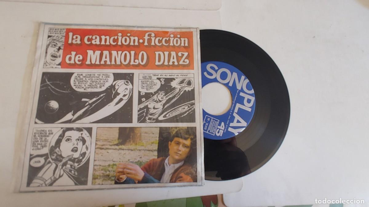 Discos de vinilo: MANOLO DIAZ-SINGLE LABORATORIO - Foto 1