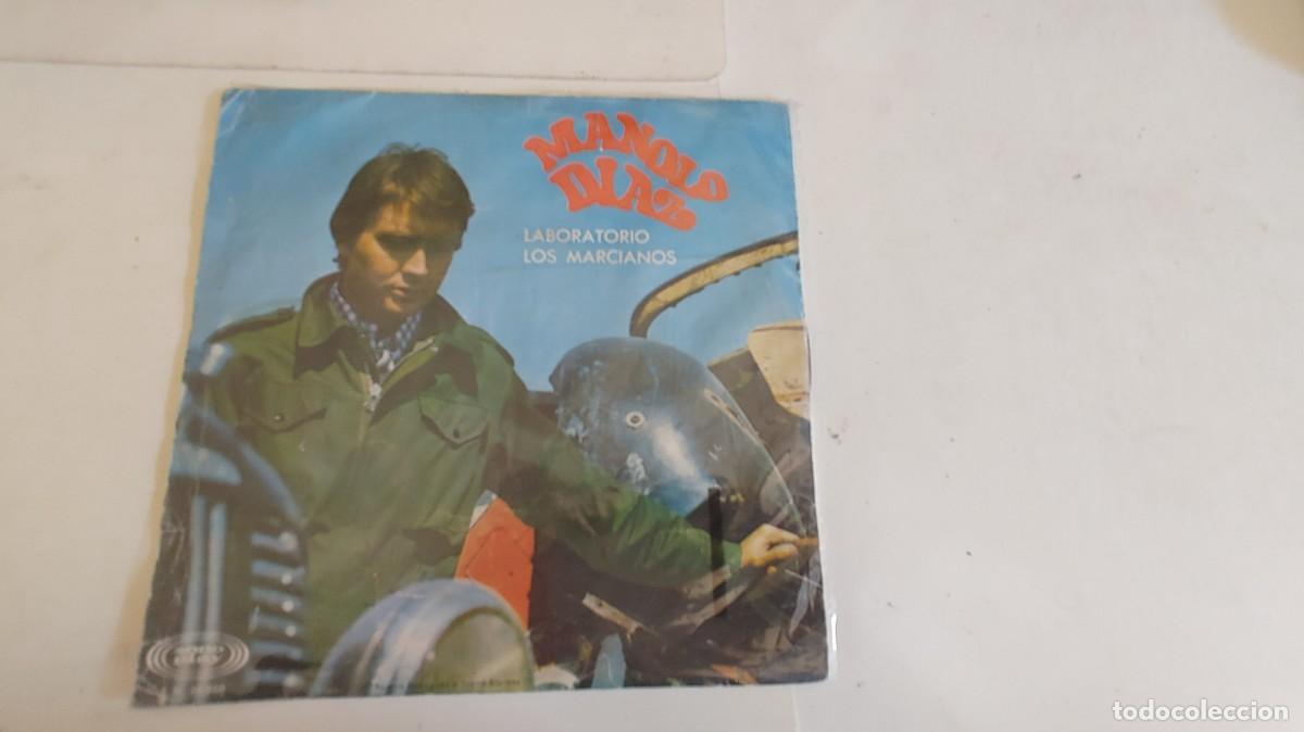 Discos de vinilo: MANOLO DIAZ-SINGLE LABORATORIO - Foto 2