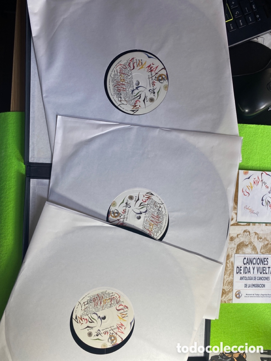 Discos de vinilo: Espa&ntilde;a fuera de Espa&ntilde;a ( Rafael Alberti) - Foto 6