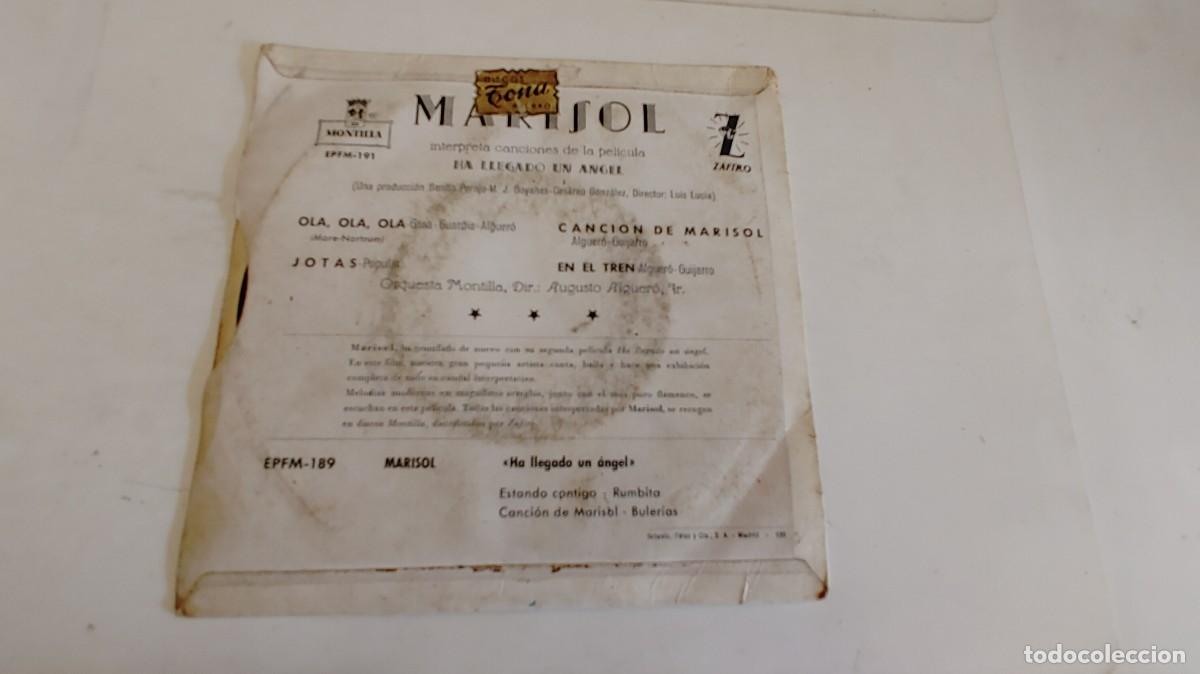 Discos de vinilo: MARISOL-EP OLA OLA OLA +3 - Foto 2