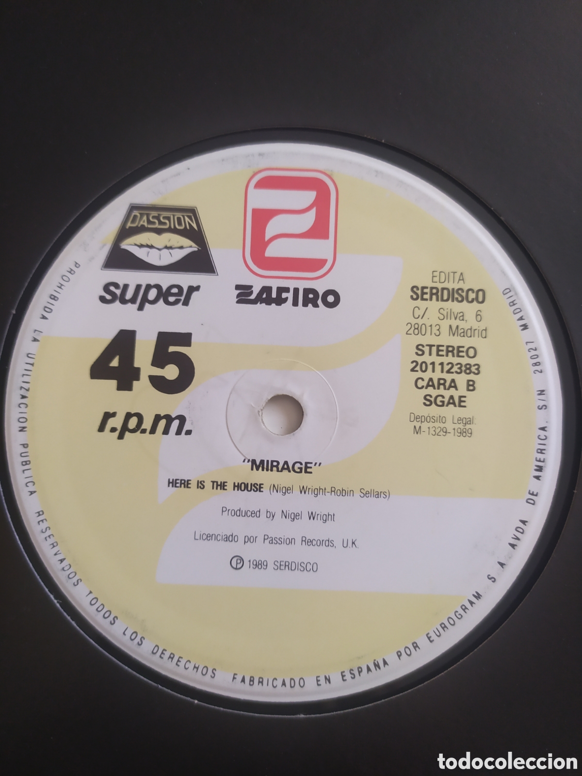 Discos de vinilo: Maxi single Mirage.&nbsp;House Attack - Foto 3