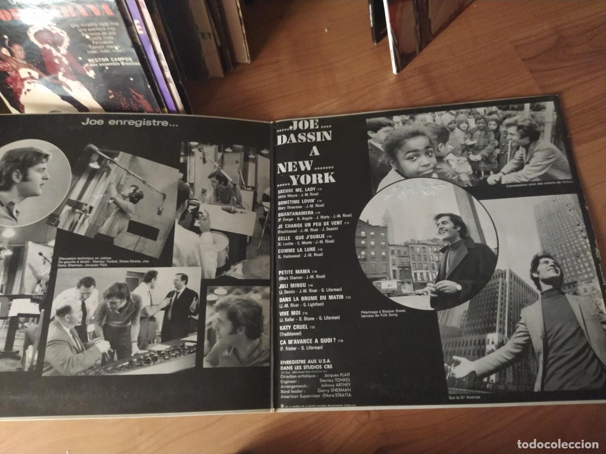 Discos de vinilo: JOE DASSIN. Lp Joe dassing a new york - Foto 2