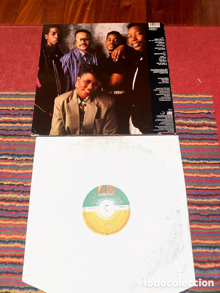 Discos de vinilo: STEVE SILK HURLEY - WORK IT OUT COMPILATION LP - Foto 3