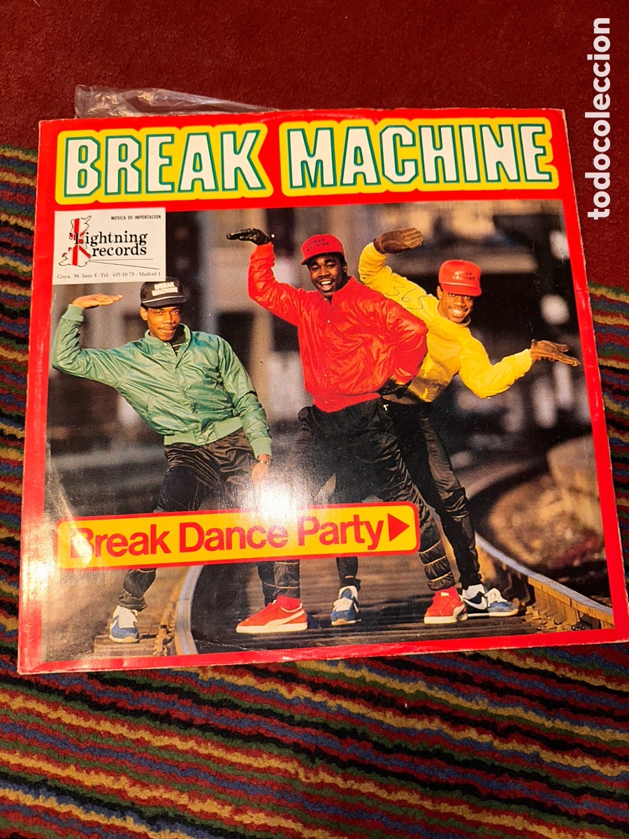 Discos de vinilo: Break machine - Break dance party -Maxi 12&rdquo; - Foto 1