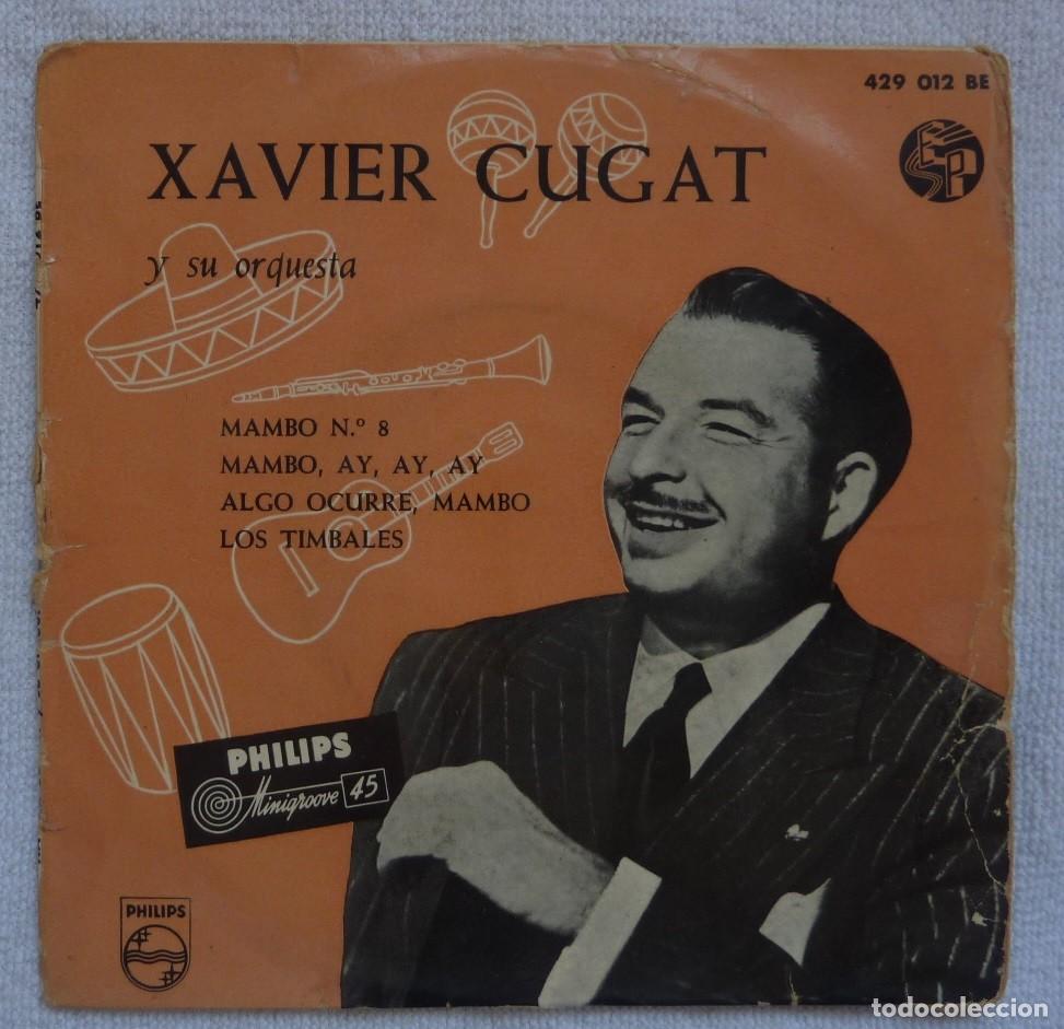 Discos de vinilo: XAVIER CUGAT // MAMBO N&ordm;8+3 // EP - Foto 1