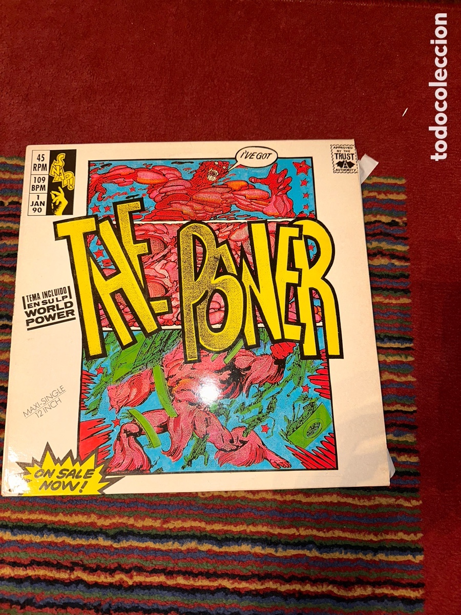 Discos de vinilo: Snap- The power maxi 12&rdquo; - Foto 1