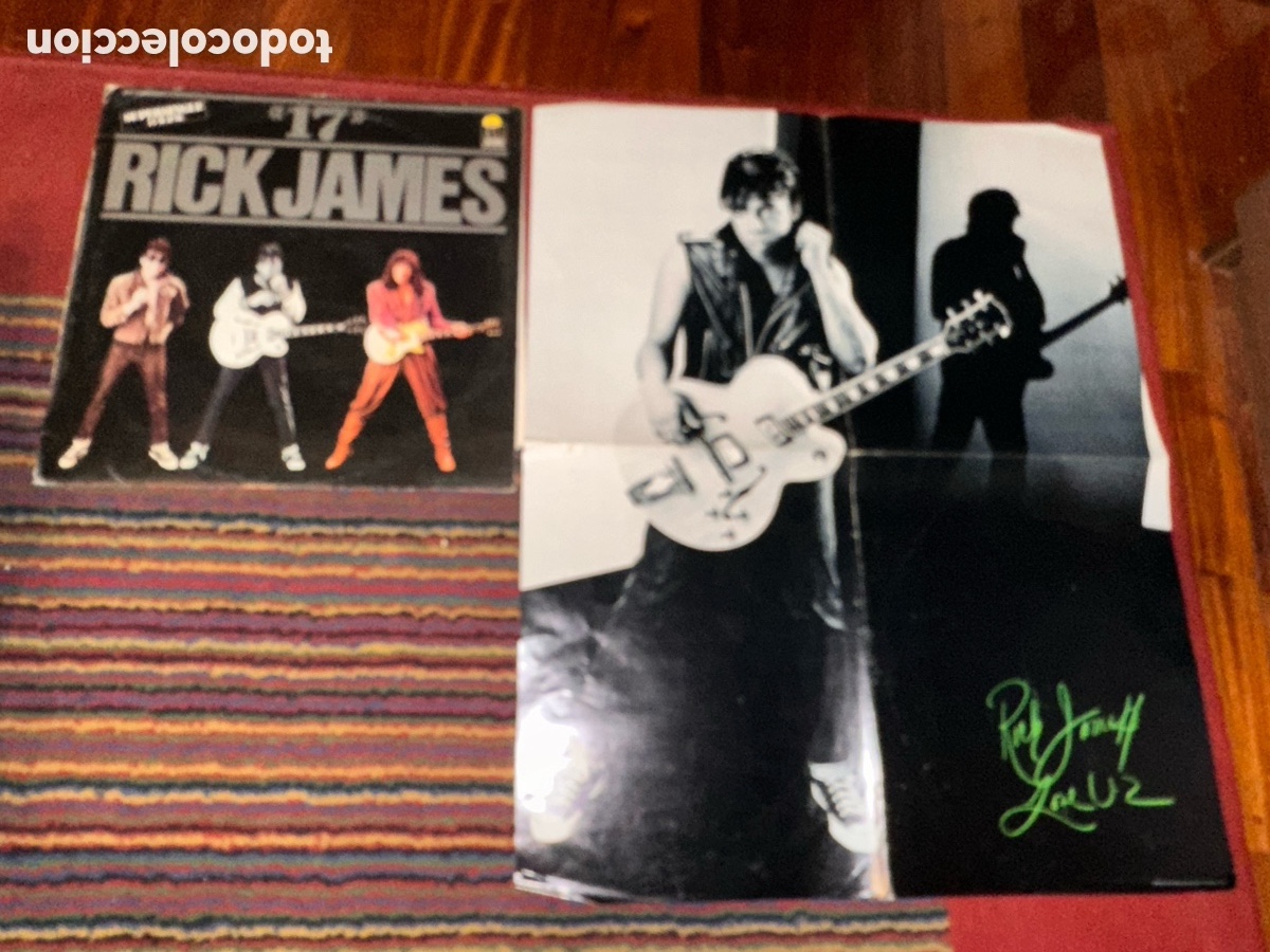 Discos de vinilo: Rick james 17 maxi 12&rdquo; con poster - Foto 3