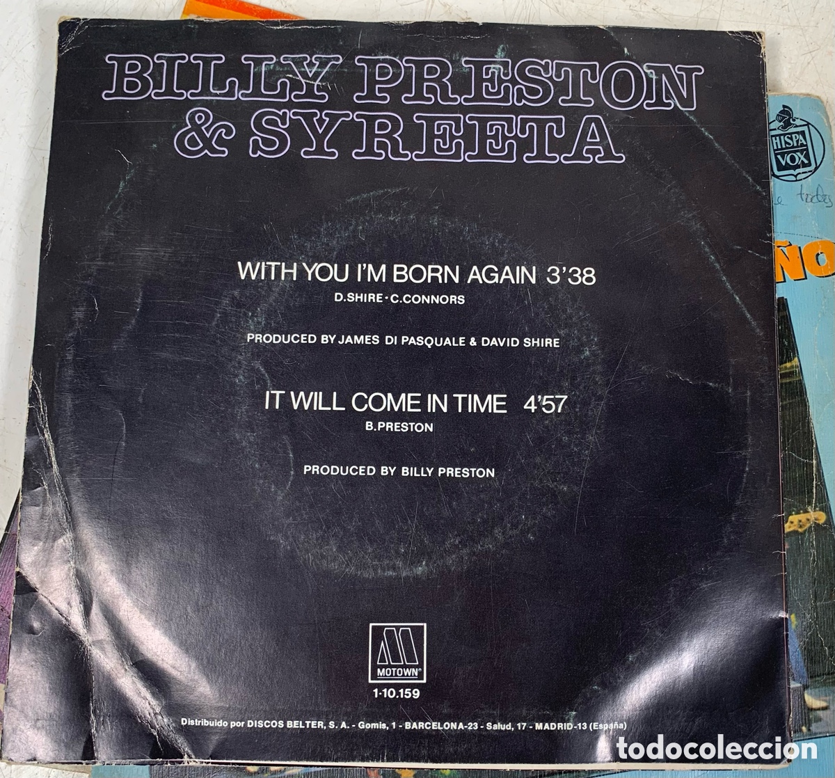 Discos de vinilo: 01_ Ep BILLY PRESTON & SYREETA - Foto 2