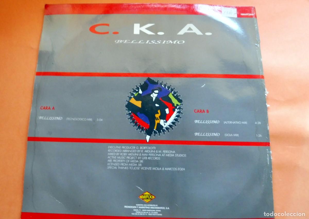 Discos de vinilo: LP - C.K.A. - BELLISSIMO - MAX - NM492MA - Foto 2
