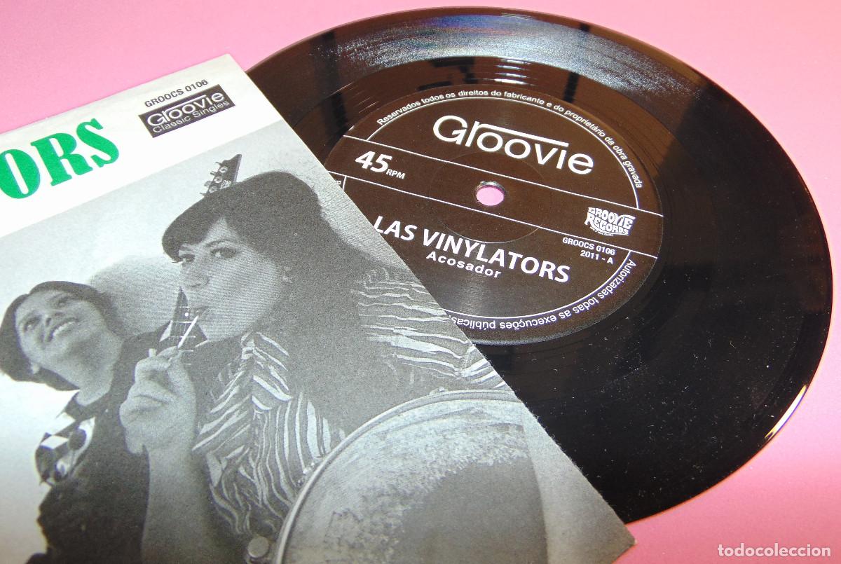 Discos de vinilo: Las Vinylators &ndash; Acosador - SINGLE 2011 - Foto 3