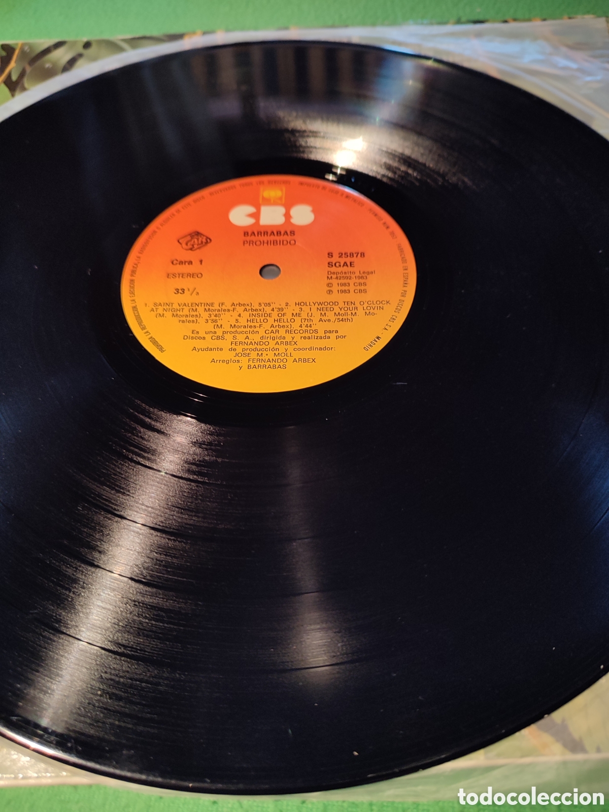 Discos de vinilo: Barrab&aacute;s - Prohibido Vinilo Lp - Foto 3