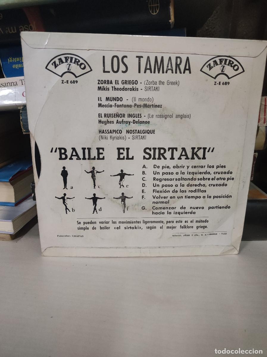 Discos de vinilo: Los Tamara &ndash; Baile El Sirtaki Con Los Tamara - Foto 2