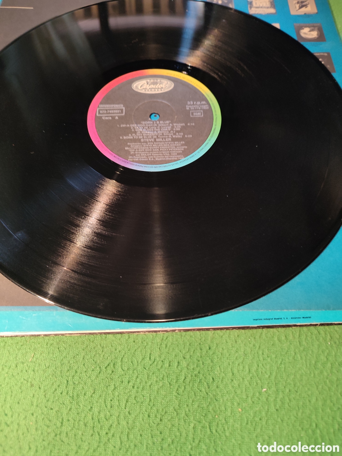 Discos de vinilo: Steve Miller - Born 2 Blue - Foto 3