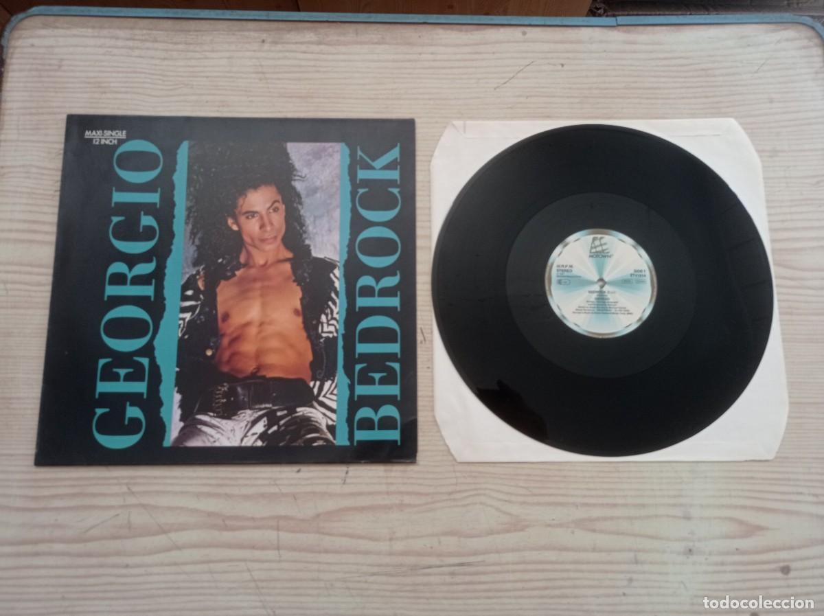 Discos de vinilo: Georgio - Bedrock - Maxi Single - Foto 1