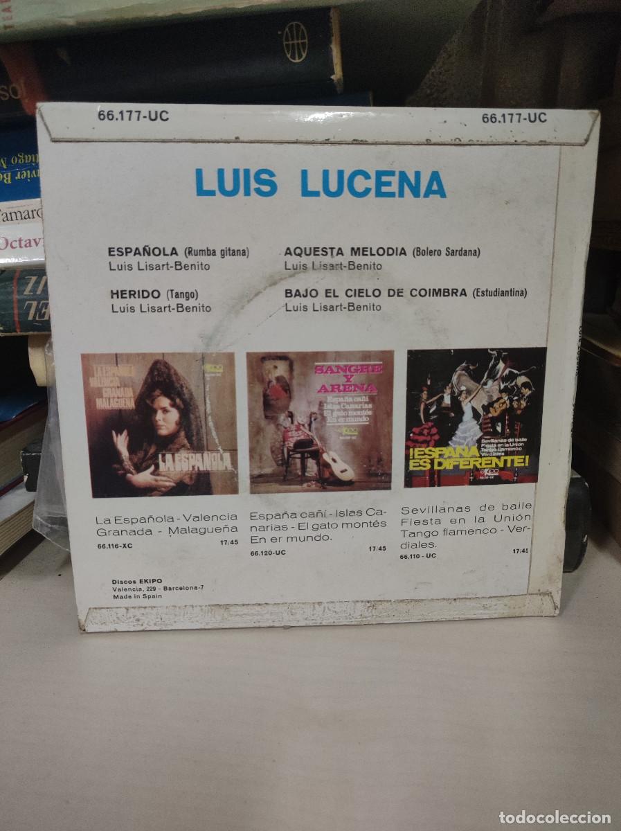 Discos de vinilo: Luis Lucena &ndash; Espa&ntilde;ola - Foto 2