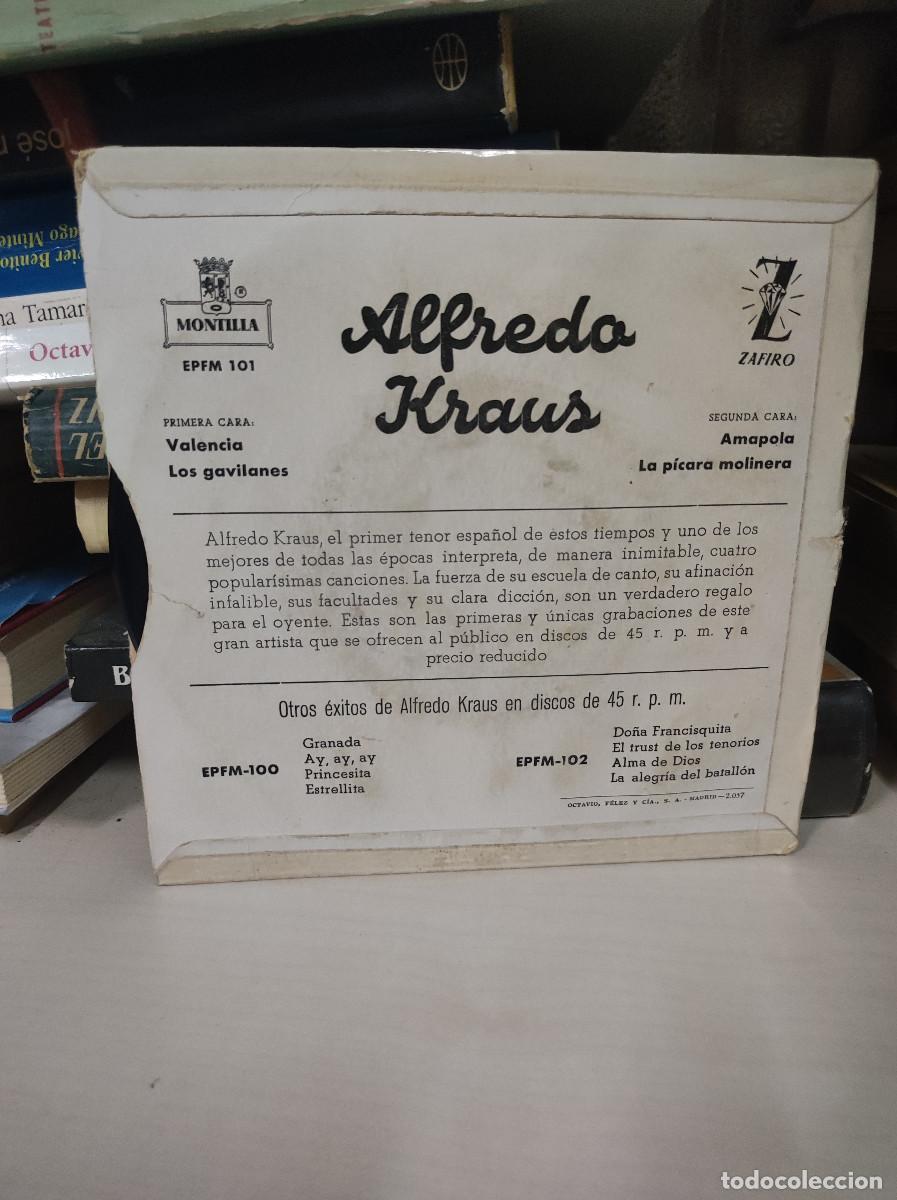 Discos de vinilo: Alfredo Kraus &ndash; Valencia - Foto 2