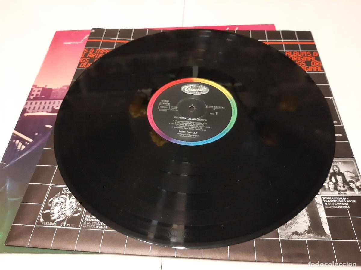 Discos de vinilo: MINK DEVILLE -RETURN TO MAGENTA- LP DISCO VINILO - Foto 4