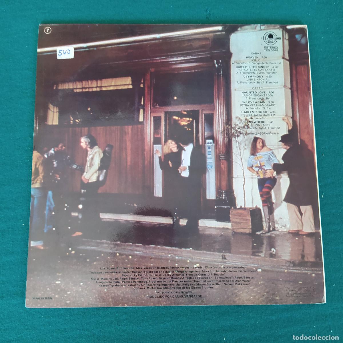 Discos de vinilo: Gibson Brothers &ndash; Heaven - Foto 2
