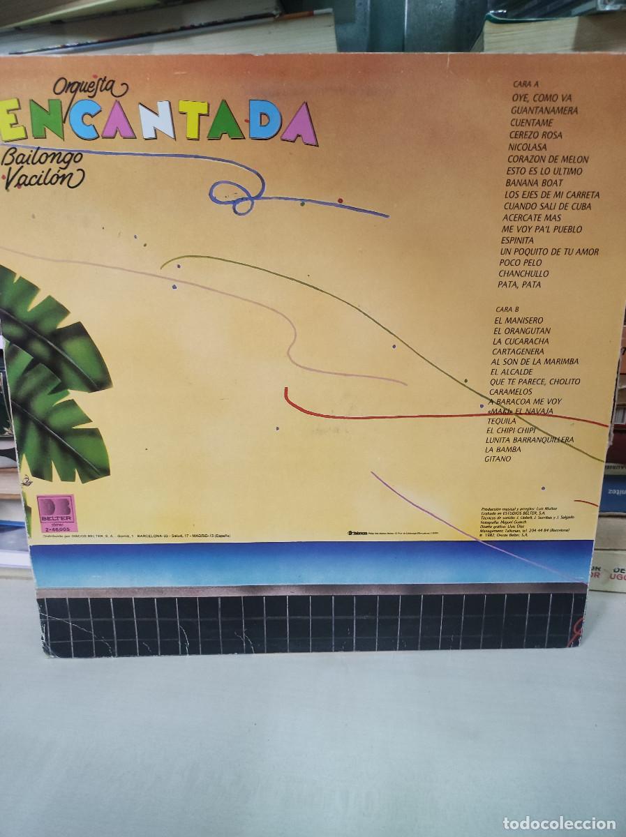 Discos de vinilo: Orquesta Encantada &ndash; Bailongo Vacil&oacute;n - Foto 2