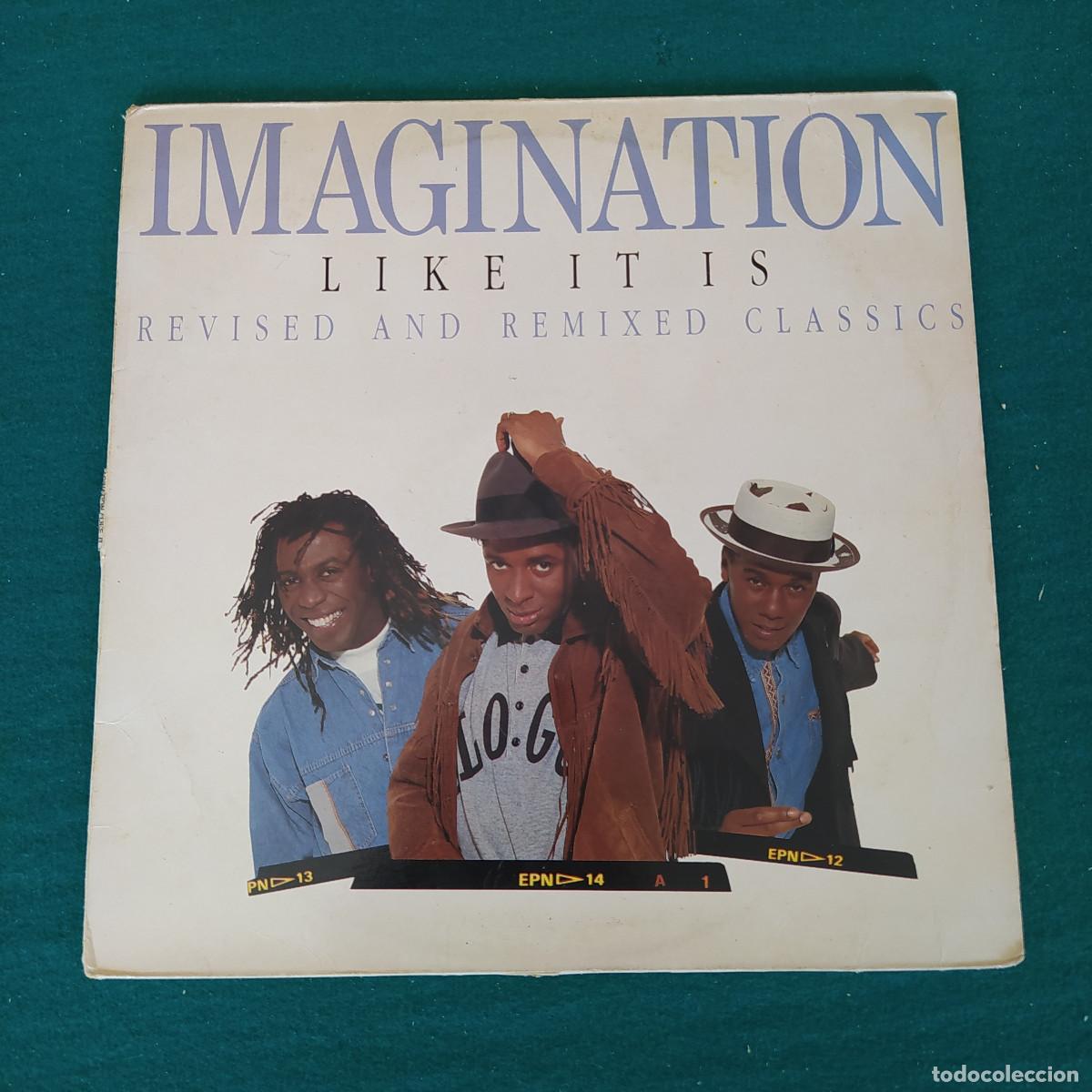 Discos de vinilo: Imagination &ndash; Like It Is &ndash; Revised And Remixed Classics - Foto 1