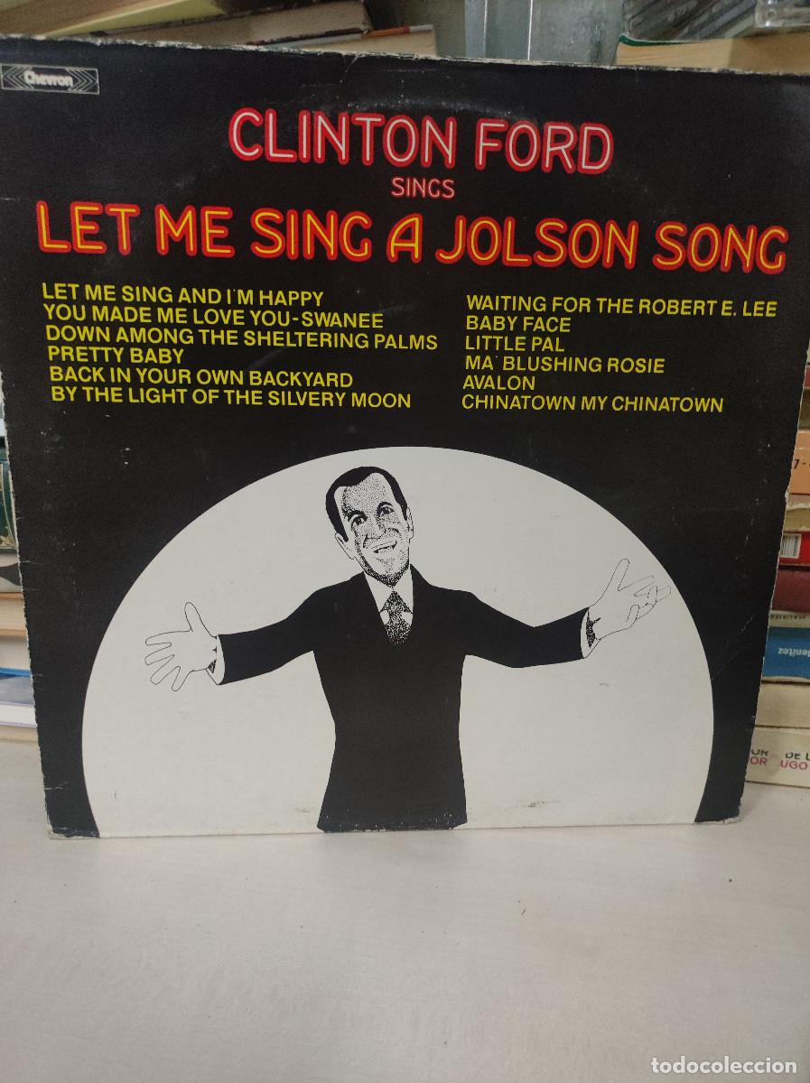 Discos de vinilo: Clinton Ford &ndash; Let Me Sing A Jolson Song - Foto 1