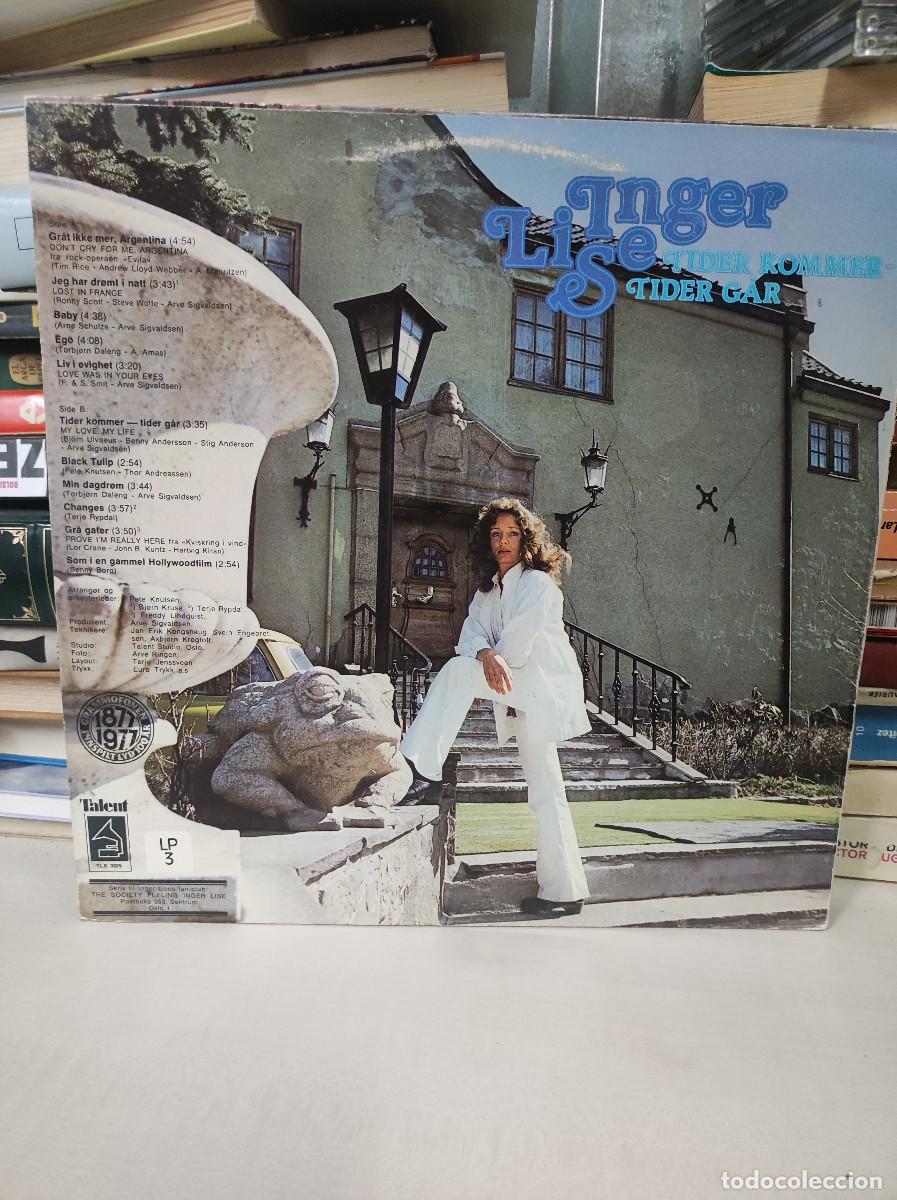 Discos de vinilo: Inger Lise &ndash; Tider Kommer - Tider G&aring;r - Foto 2