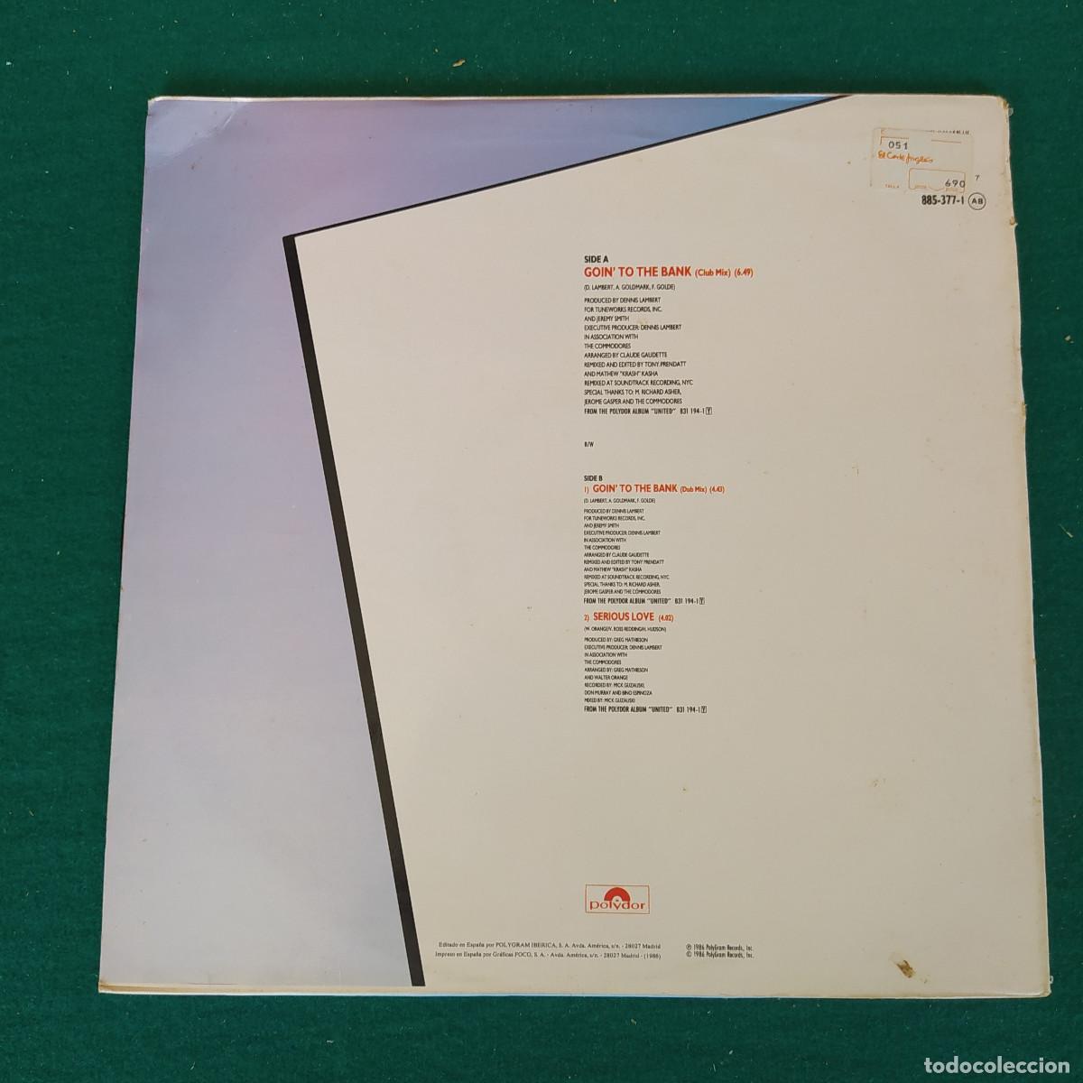 Discos de vinilo: Commodores &ndash; Goin To The Bank - Foto 2