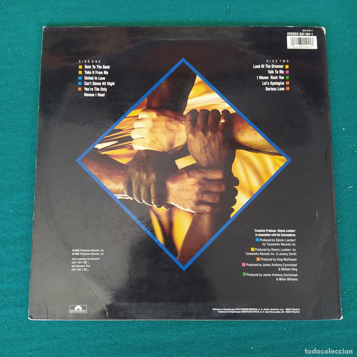 Discos de vinilo: Commodores &ndash; United 1986 - Foto 2