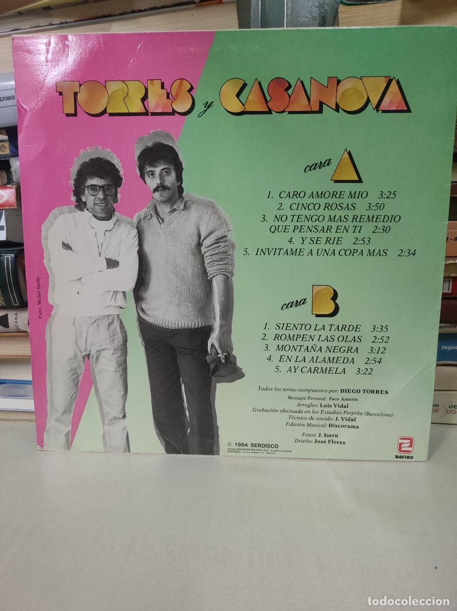 Discos de vinilo: Torres Y Casanova &ndash; Torres Y Casanova - Foto 2