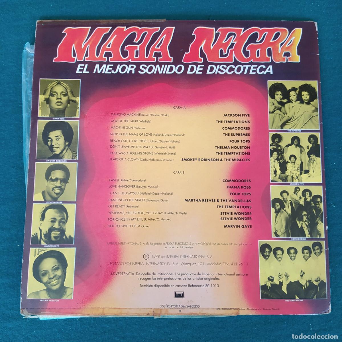 Discos de vinilo: Magia Negra: El Mejor Sonido De Discoteca - Foto 2