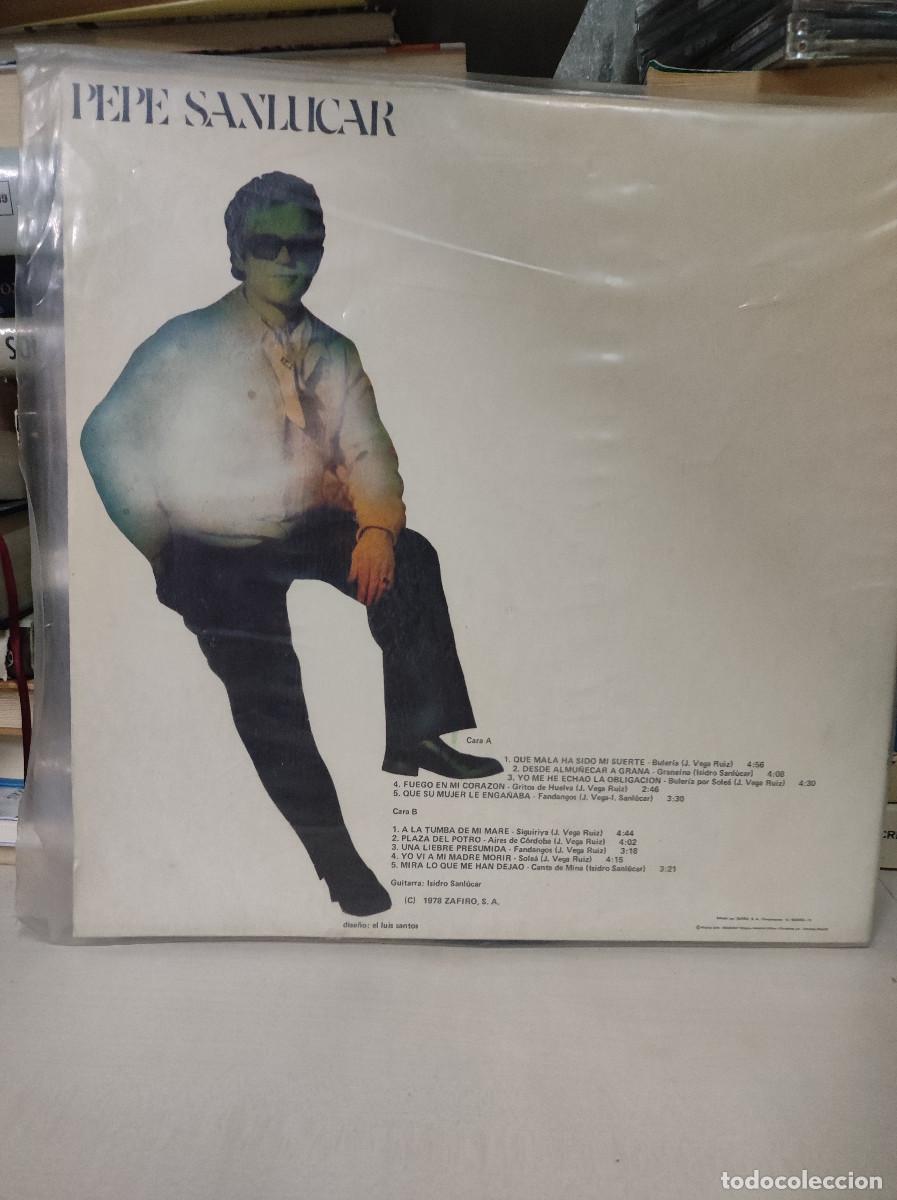 Discos de vinilo: Pepe Sanl&uacute;car &ndash; Pepe Sanl&uacute;car - Foto 2