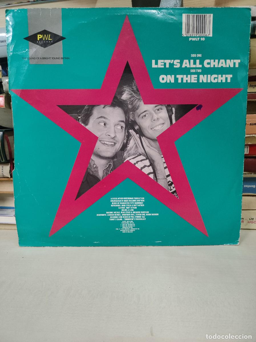 Discos de vinilo: Pat & Mick &ndash; Lets All Chant - Foto 2