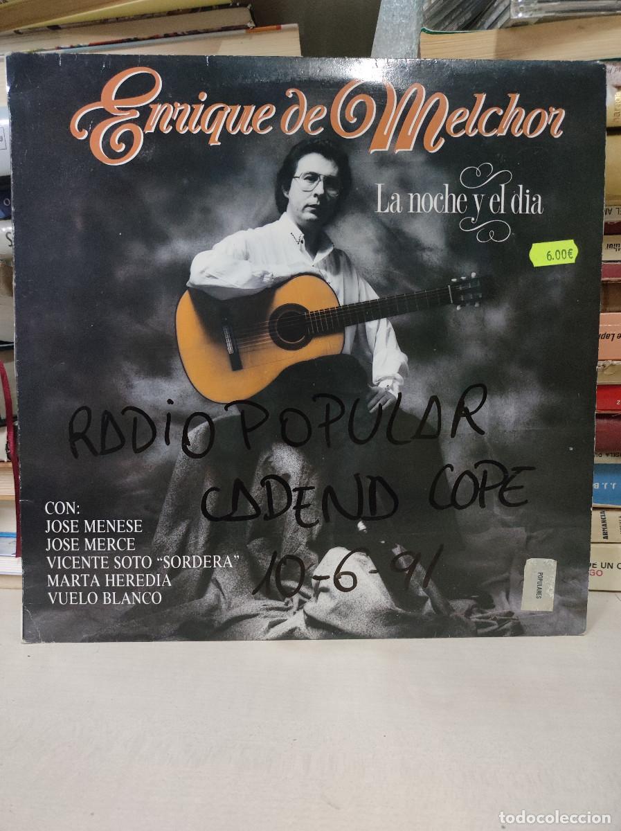 Discos de vinilo: Enrique De Melchor &ndash; La Noche Y El Dia - Foto 1