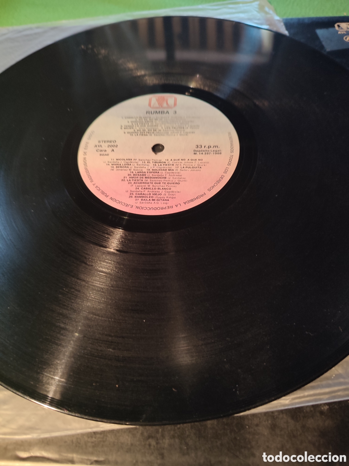 Discos de vinilo: Rumba Tres - &Eacute;xitos rumbas discoteca 88 - Foto 3