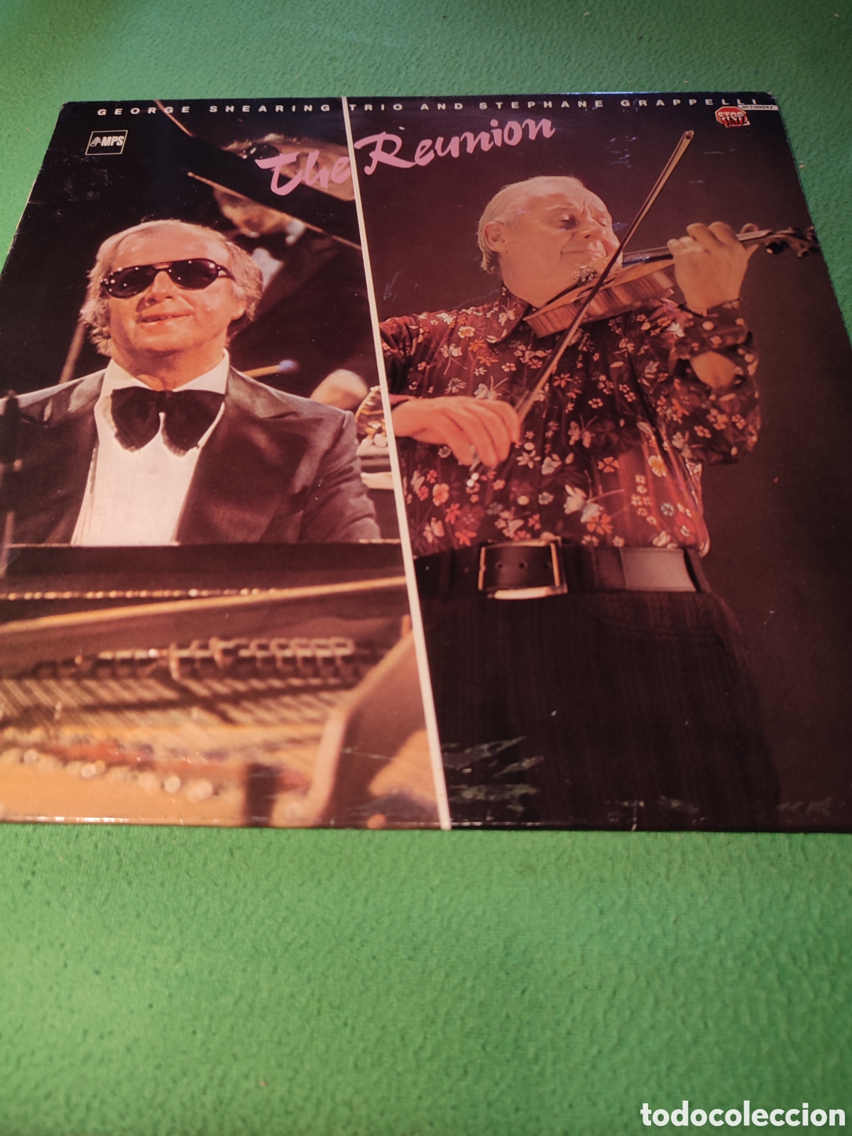 Discos de vinilo: George Shearing and Stephane Grappelli - Reuni&oacute;n - Foto 1