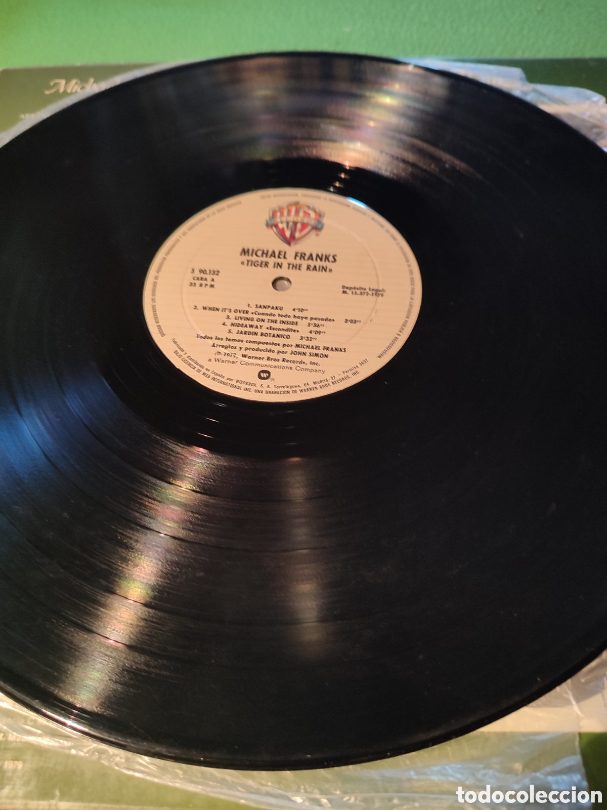 Discos de vinilo: Michael Franks - Tiger in the rain - Foto 3