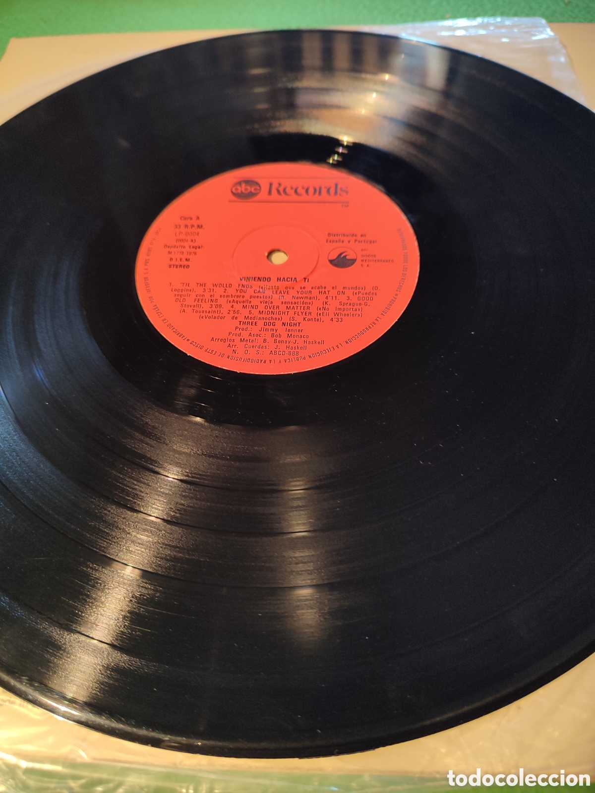 Discos de vinilo: Three Dog Night - Viniendo Hacia ti - Foto 3