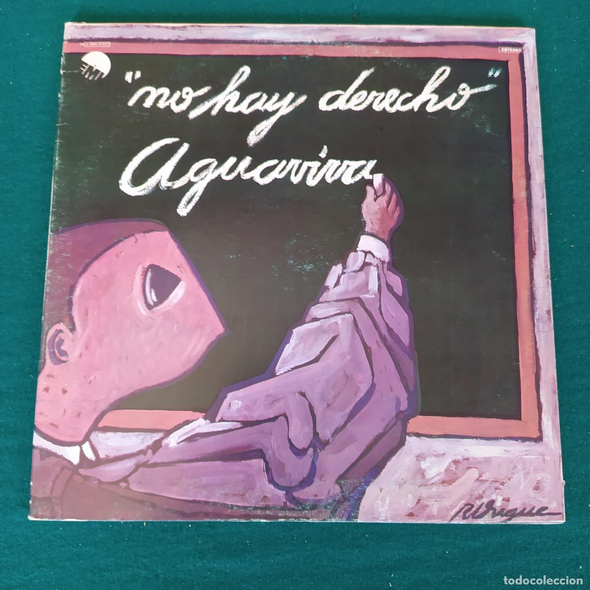 Discos de vinilo: Aguaviva &ndash; No Hay Derecho - Foto 1