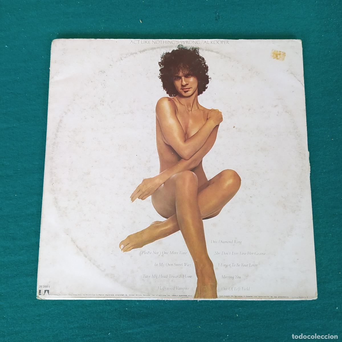 Discos de vinilo: Al Kooper &ndash; Act Like Nothings Wrong - Foto 1