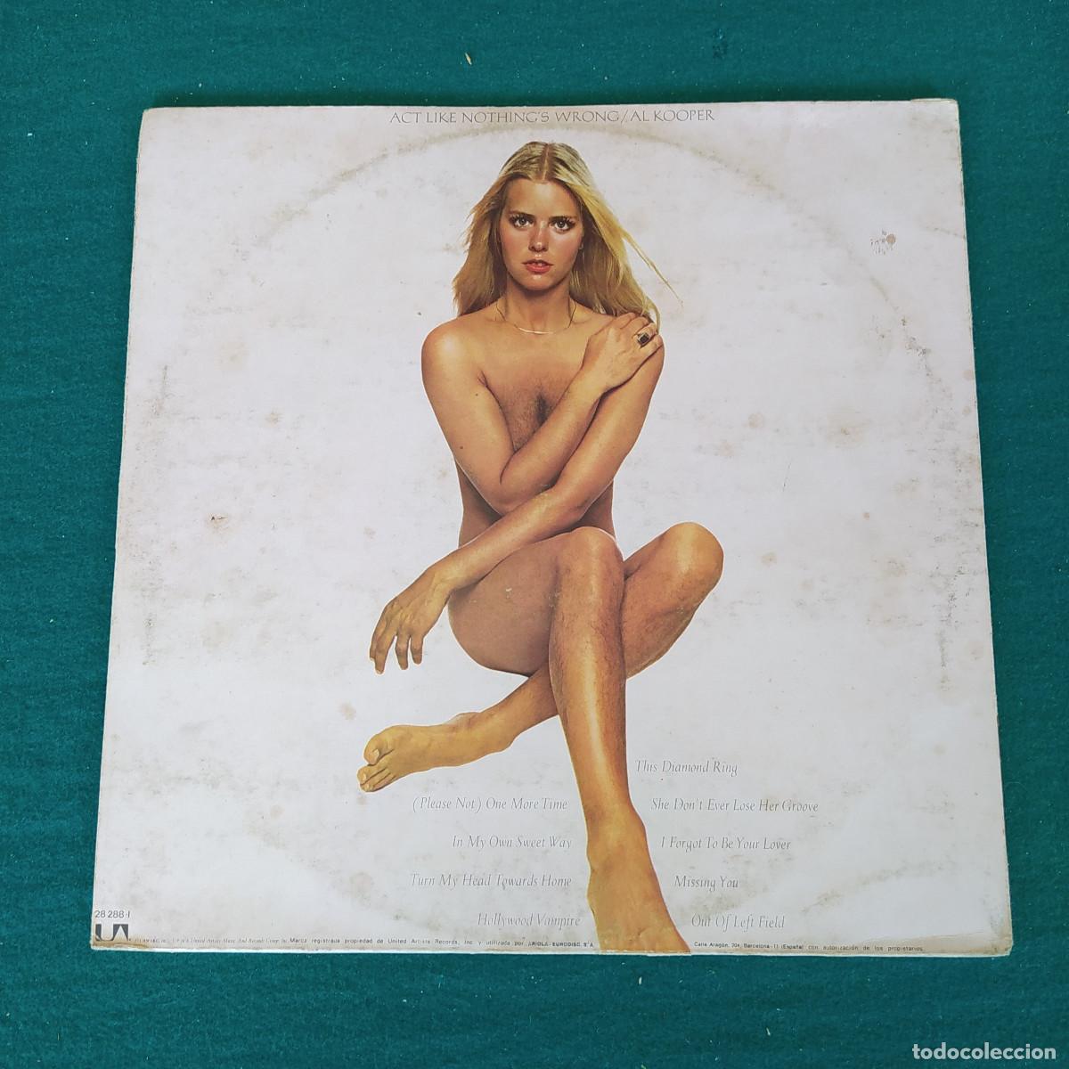 Discos de vinilo: Al Kooper &ndash; Act Like Nothings Wrong - Foto 2